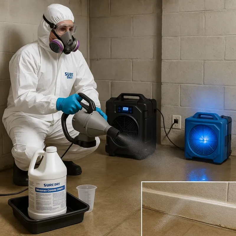 Sanitization and Odor Removal process in Louisburg, KS