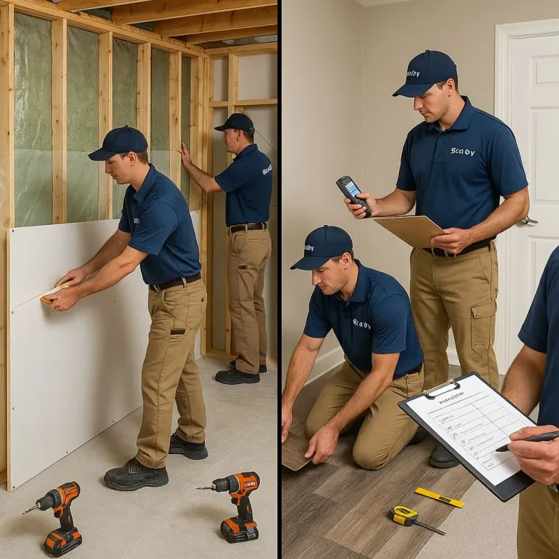 Repairs and Reconstruction process in Louisburg, KS